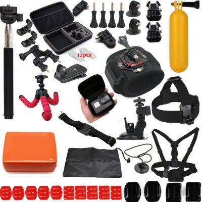 Accessoire Gopro Hero Kit Camera Sport Poche Rangement